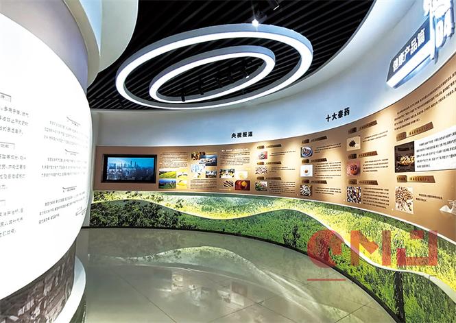 天芪生物展厅 现代化设计与传承创新的展览展示空间